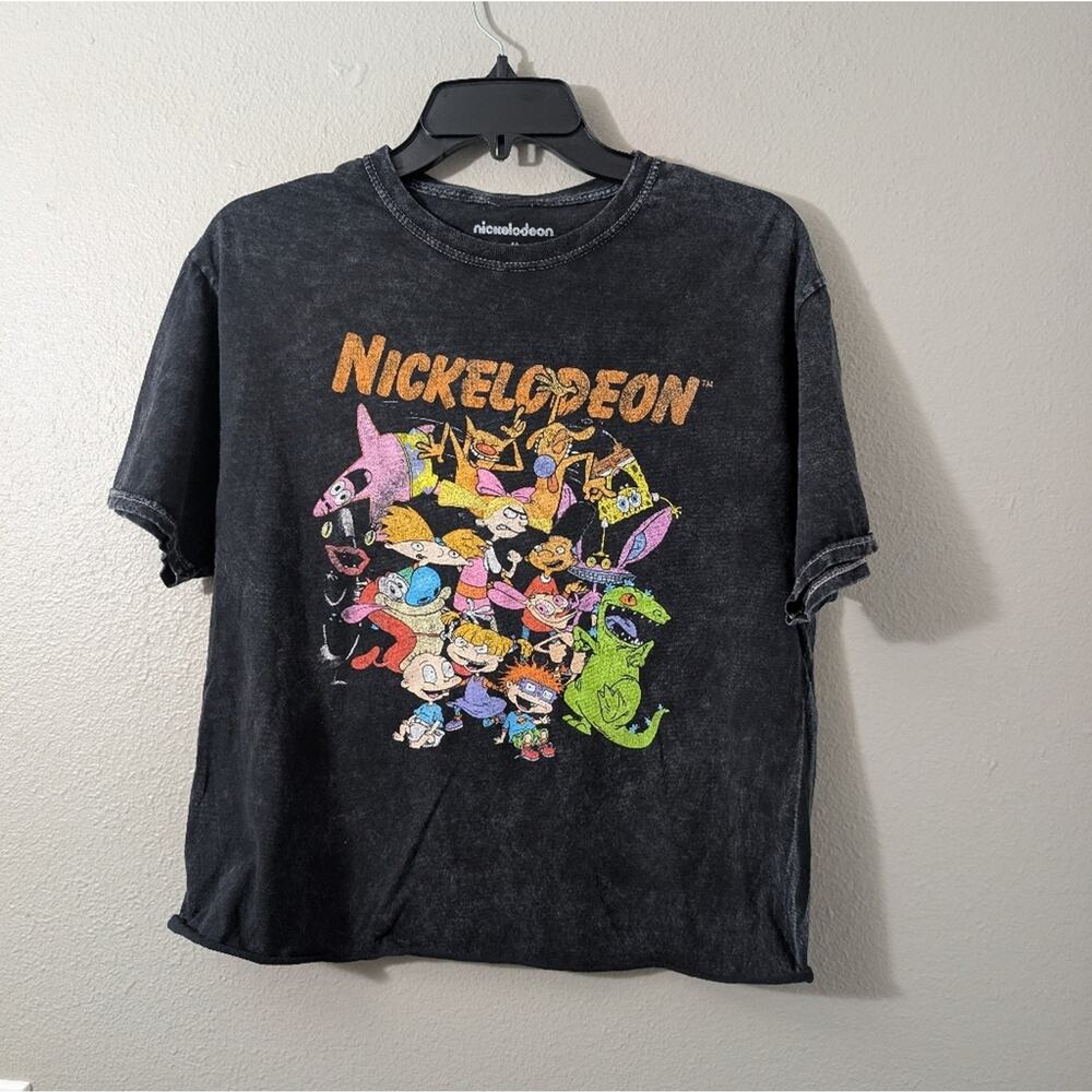 Nickelodeon Black Cotton Tee